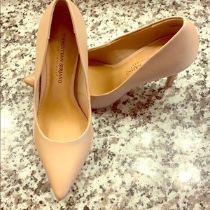 High heels - beige - nude
